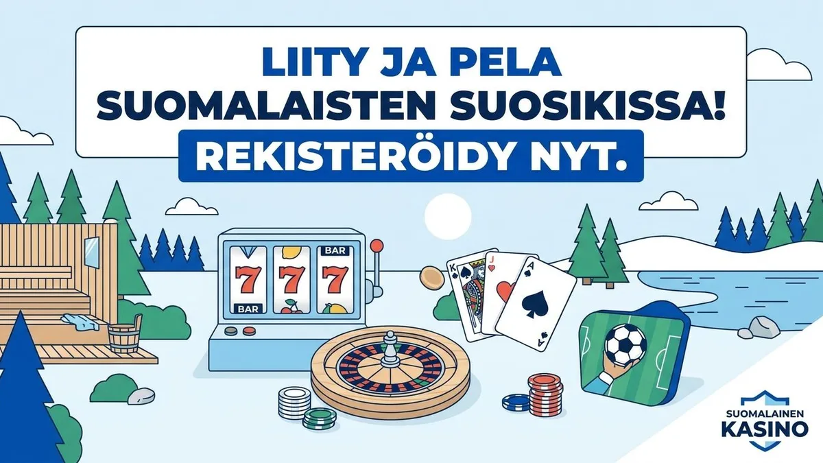 Rekisteröidy bonuksella